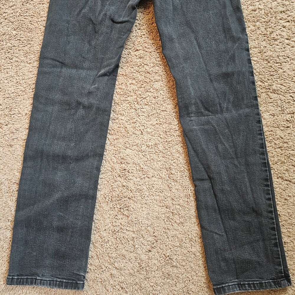 Levis 514 Jeans Mens Tag 29x32 Fit 28x29 Black Straight Denim Dark Wash Stretch - Picture 13 of 13